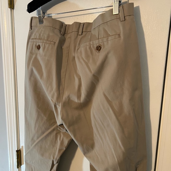 BANANA REPUBLIC Non-Iron Tailored Khaki Slim Pant - Size 34x32 - Picture 8 of 8